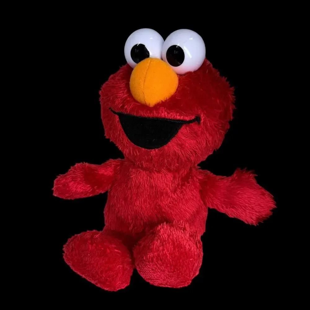 Sesame Street Elmo Plush 10 In Sound Works 2020 Hasbro Toy Red
